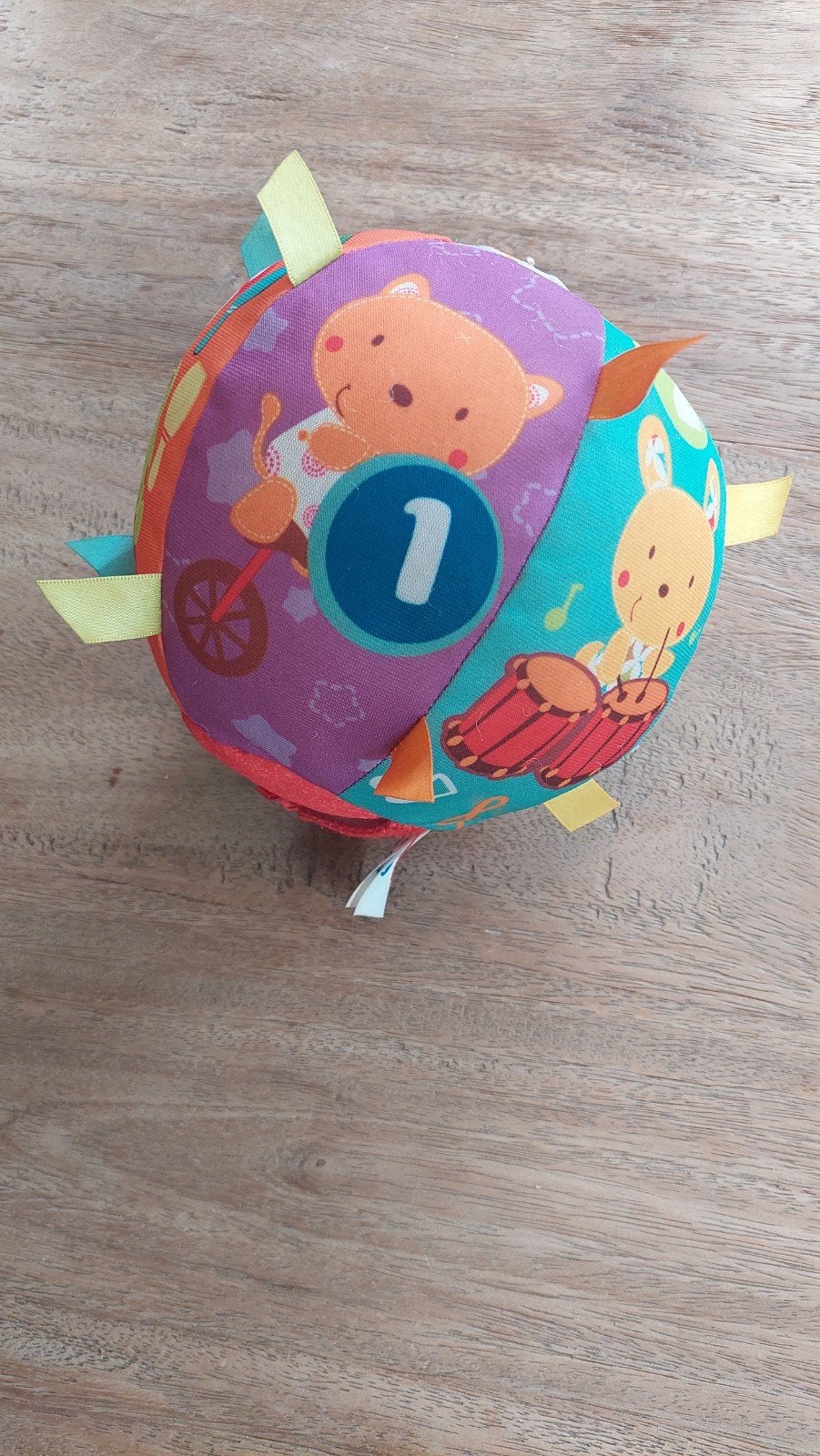 VTech Baby Zachte Muziekbal - Educatief Speelgoed, Ophalen of Verzenden, Zo goed als nieuw, Overige typen, Met geluid