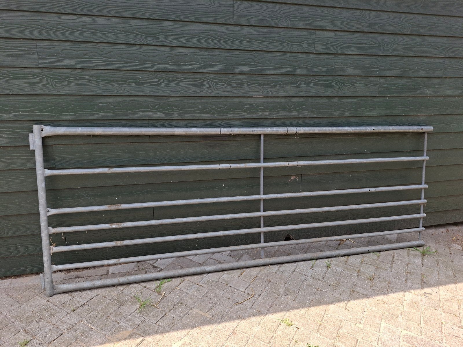 Vee hek / poort - 3 meter breed, Ophalen, Met poort, Gebruikt, Overige typen