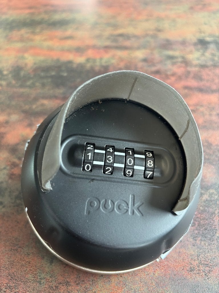 Puck Keysafe, Doe-het-zelf en Verbouw, Ophalen of Verzenden, Zo goed als nieuw, Rvs, Slot