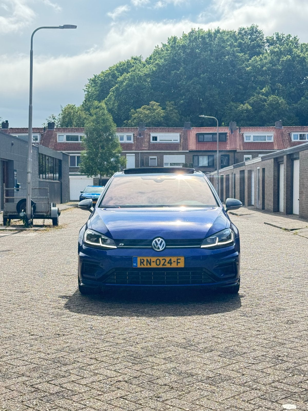 VW Golf 7.5R Performance | OrgNL | Akra | DealerOH | Full!!, Auto's, Automaat, Zwart, 4 cilinders, 1984 cc