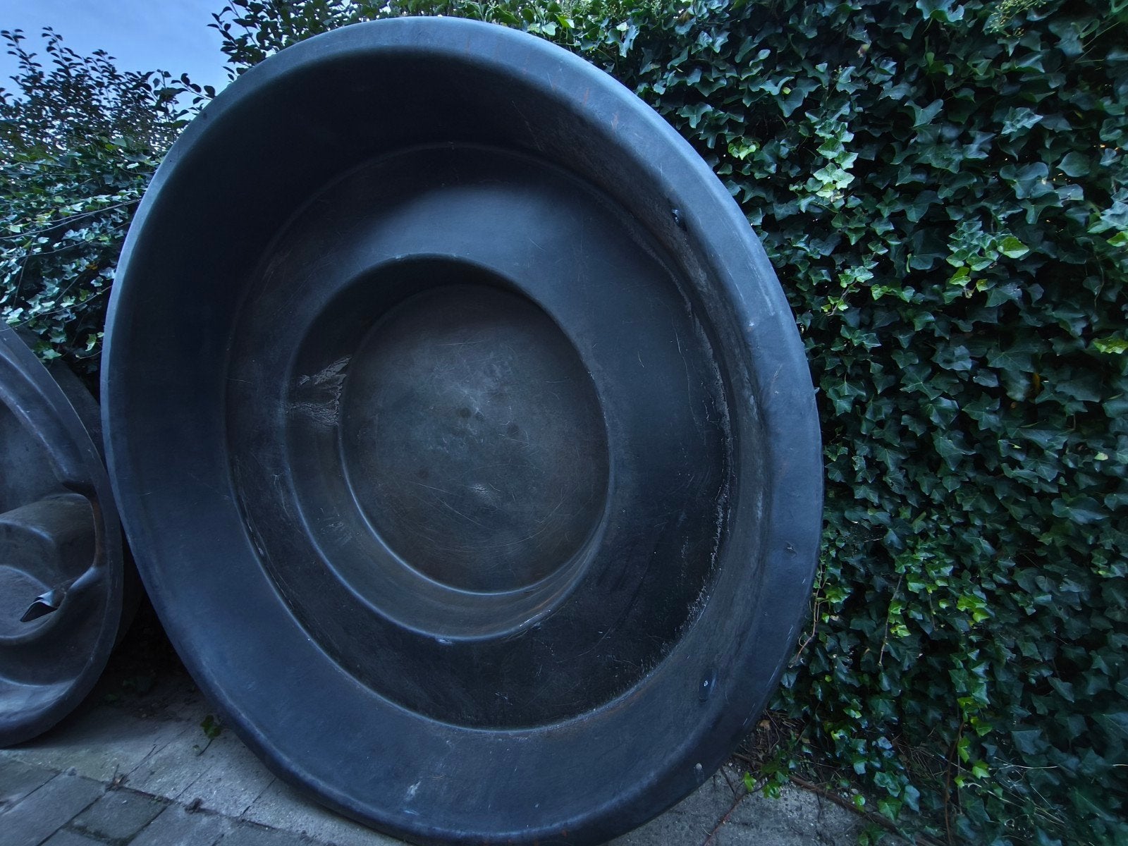 Voorgevormde polyester vijver vijverbak, Ophalen, Gebruikt