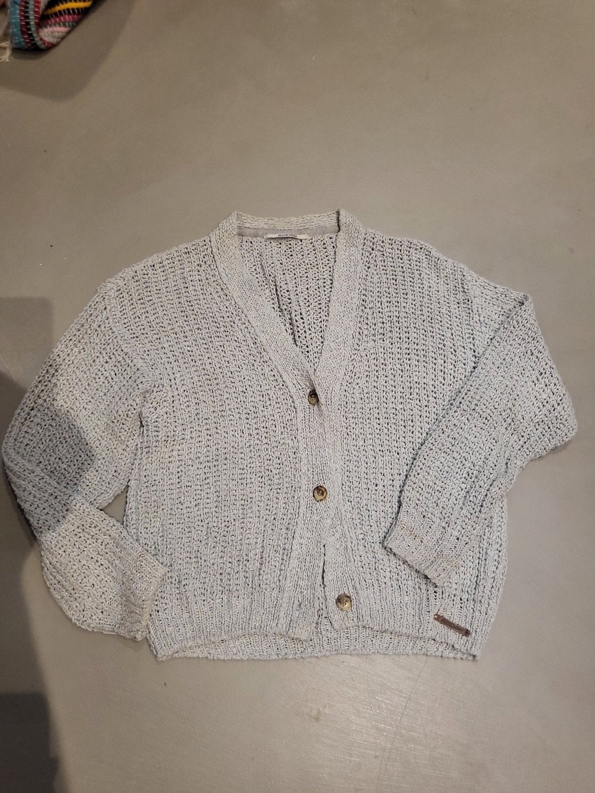 moscow gebreid vest xl, Moscow, Ophalen of Verzenden, Zo goed als nieuw, Grijs