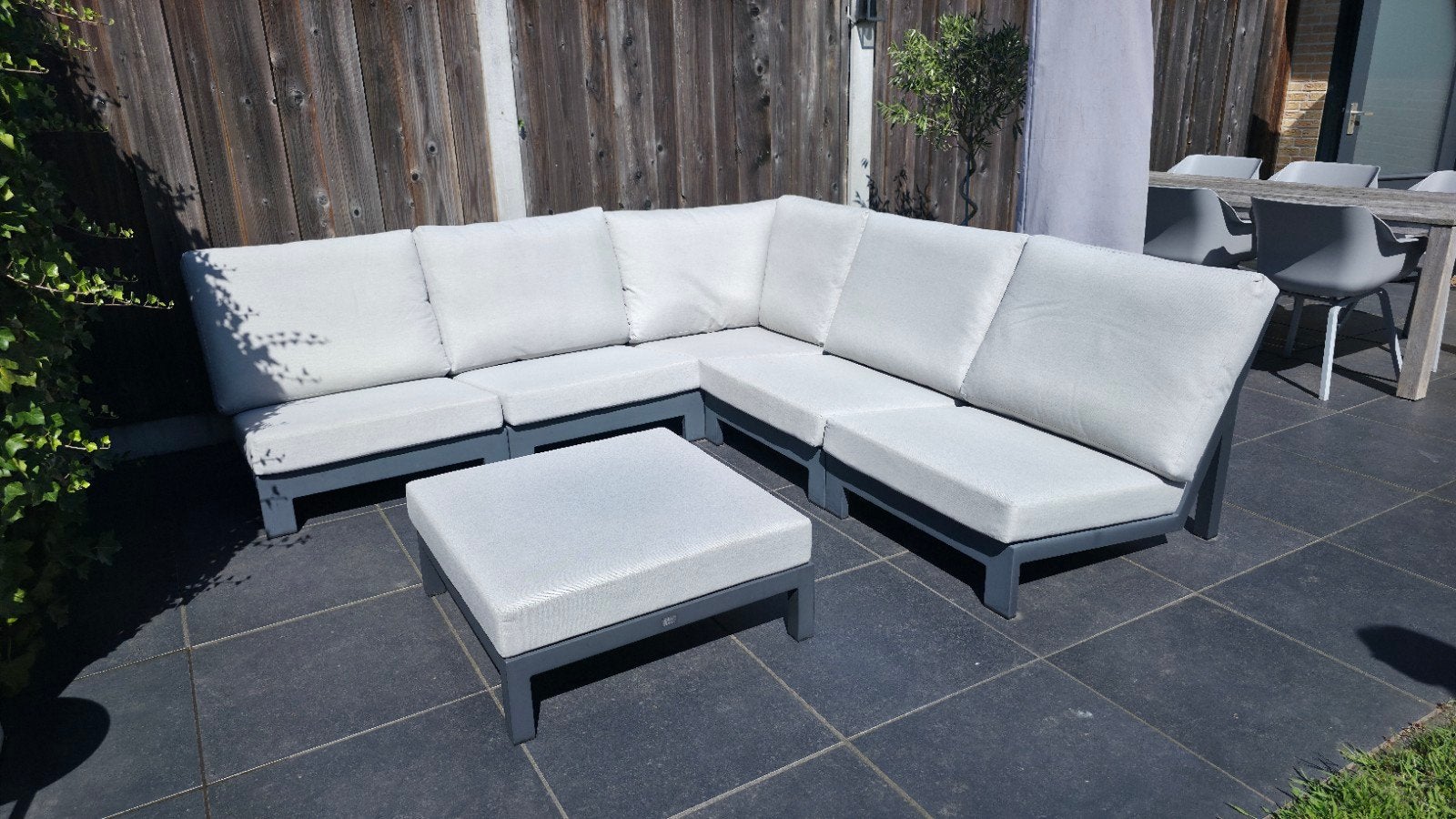Zeer nette lounche set (Kees Smit), Tuin en Terras, Tuinsets en Loungesets, Ophalen, Zo goed als nieuw, Aluminium