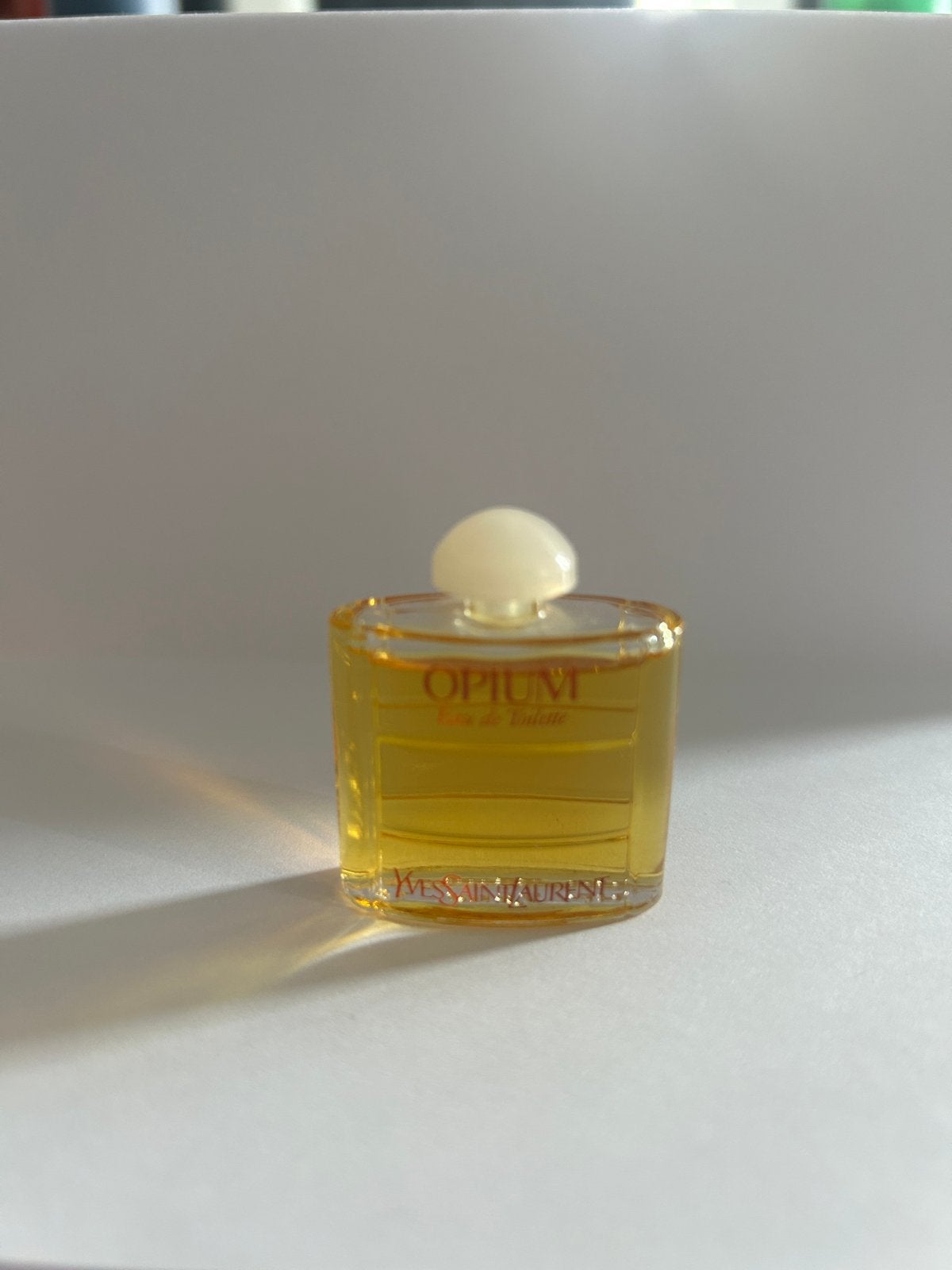 YSL Opium Eau de Toilette Miniatuur - Vintage Collectie, Ophalen of Verzenden, Zo goed als nieuw