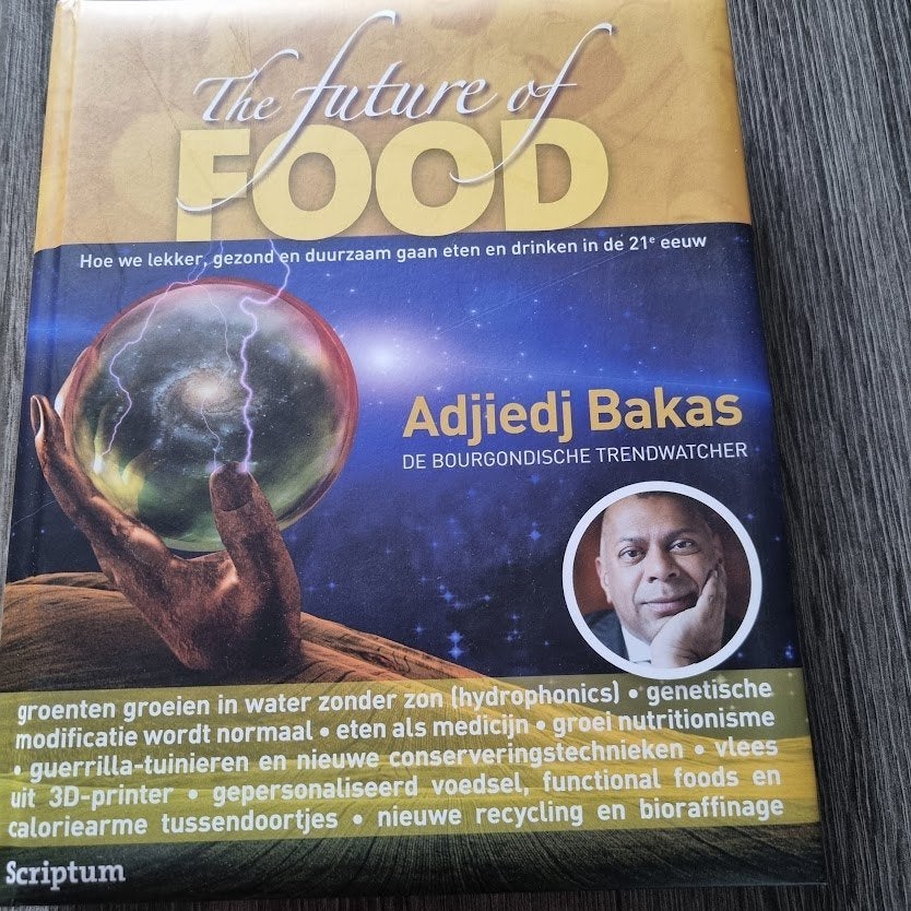 The Future of Food - Adjedj Bakas, Boeken, Dieet en Voeding, Ophalen of Verzenden, Zo goed als nieuw, Adjedj Bakas