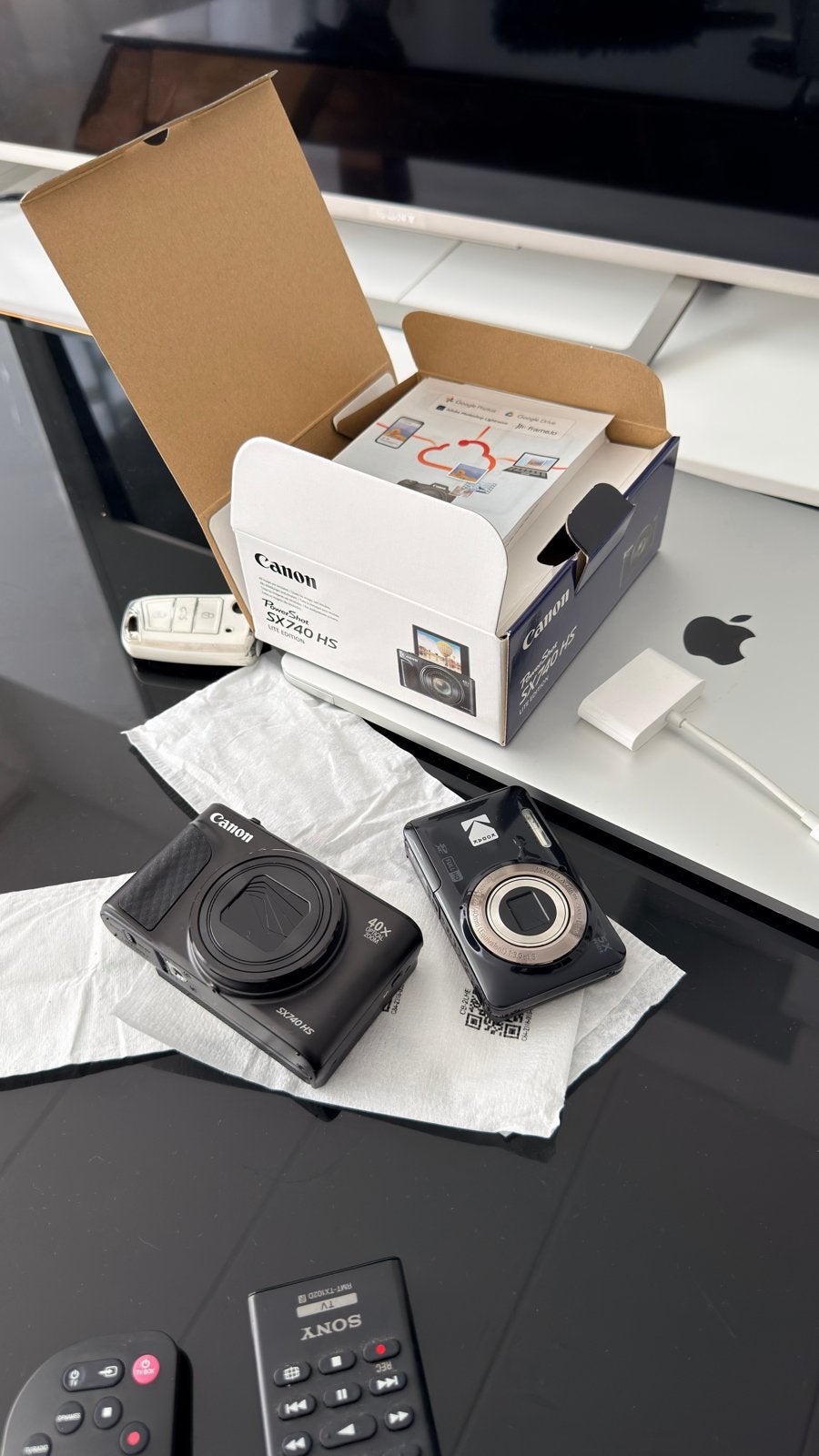 Canon PowerShot SX740 HS Compactcamera, Audio, Tv en Foto, Canon, Ophalen of Verzenden, Zo goed als nieuw, Compactcamera