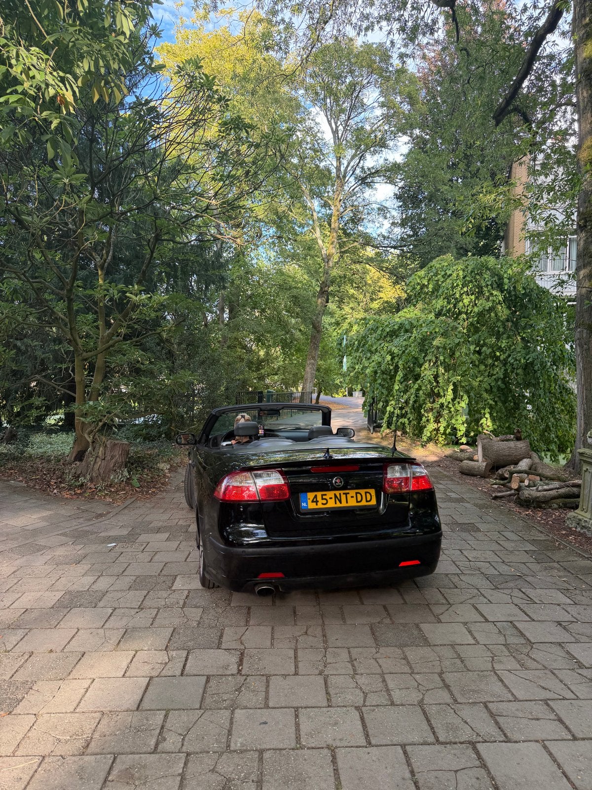 Saab 9-3 2.0 Turbo Aero Cabrio AUT 2004 Zwart, 1998 cc, 4 cilinders, Cabriolet, 4 stoelen