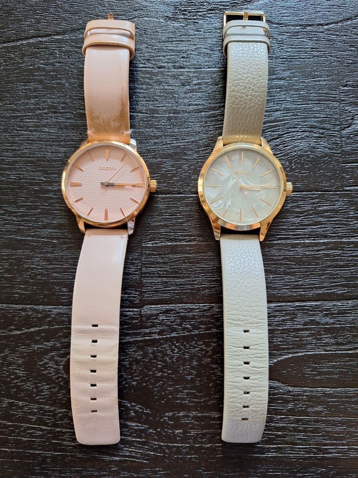 2x OOZOO horloges, doorsnee 5 cm, Overige materialen, Polshorloge, Ophalen, Overige merken