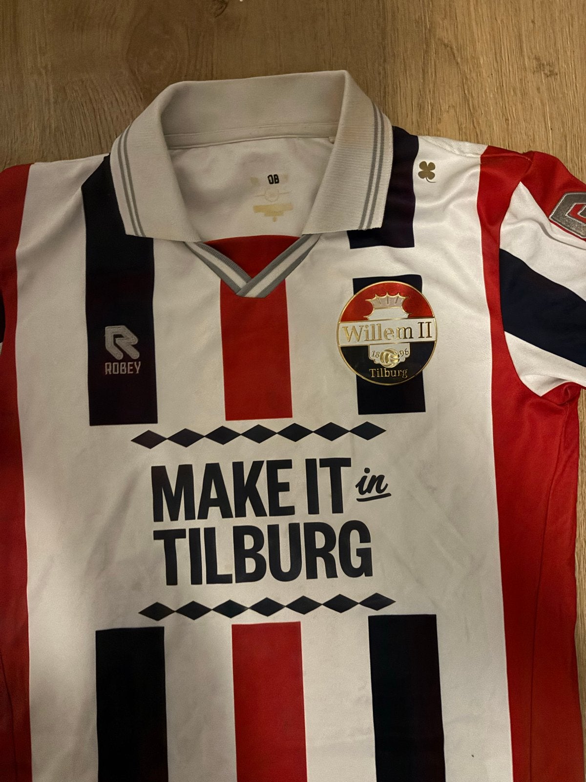 Willem II shirtje 2020-2021 - Jeugdmaat 164, Ophalen of Verzenden, Gebruikt, Jongen of Meisje