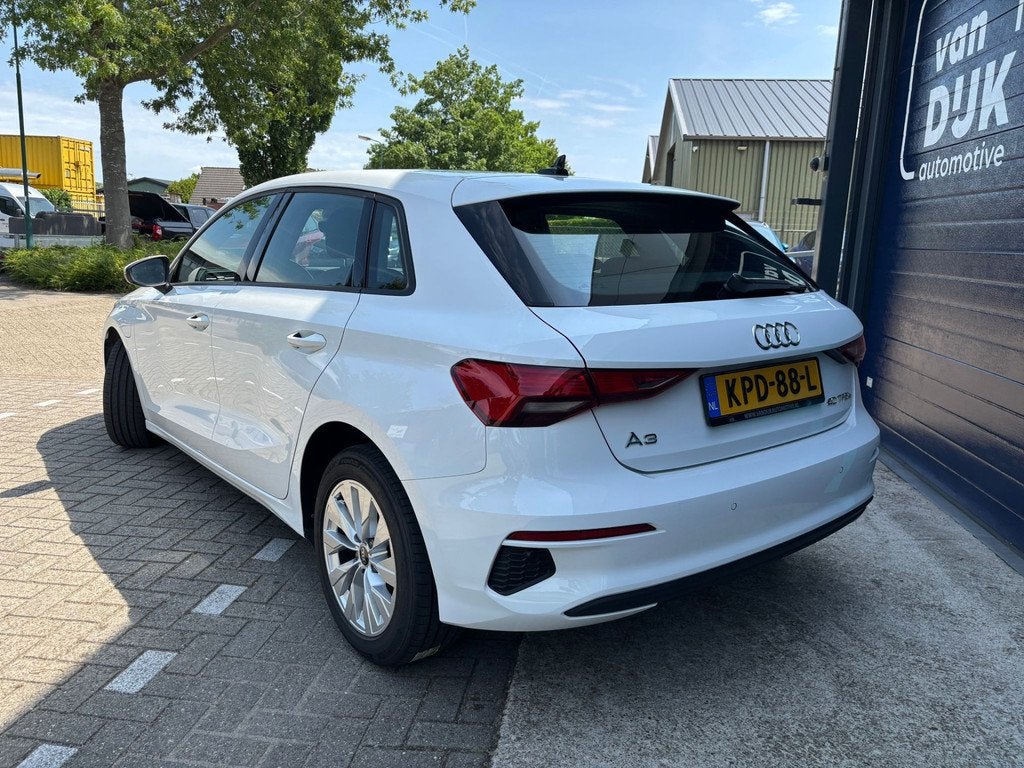 Audi A3 Sportback 1.4 40 TFSI e 204 PK PHEV S-Tronic Virtual, 12 maanden, Gebruikt, 4 cilinders, Wit