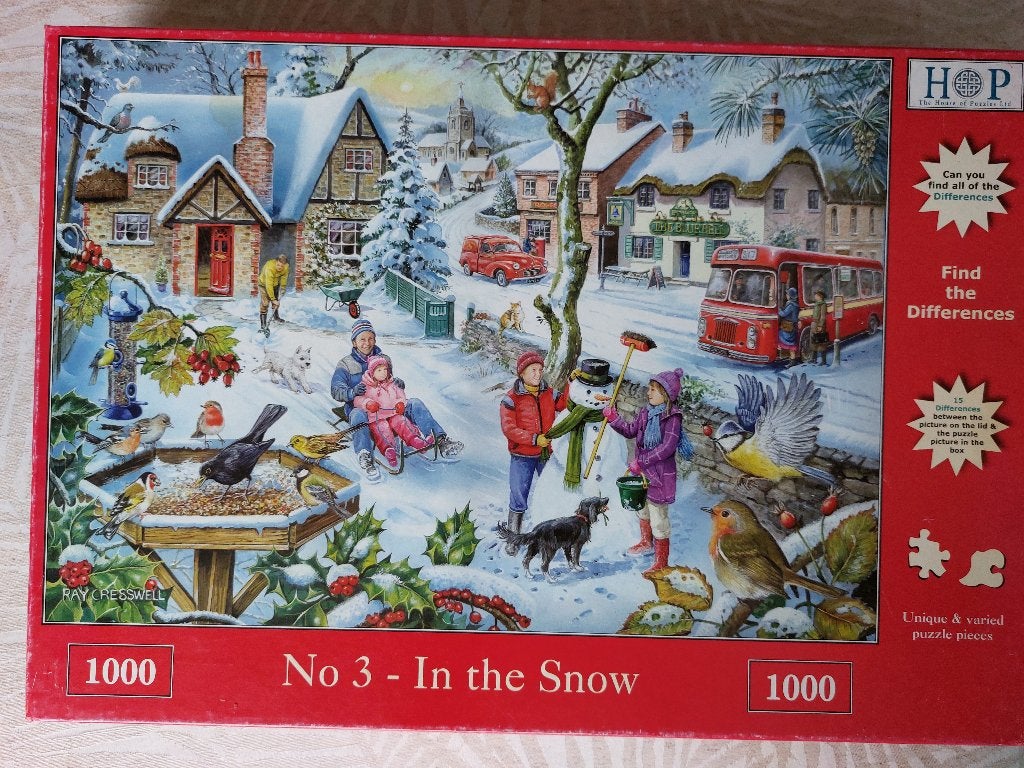 HOP puzzel, Hobby en Vrije tijd, Ophalen of Verzenden, 500 t/m 1500 stukjes, Zo goed als nieuw, Legpuzzel