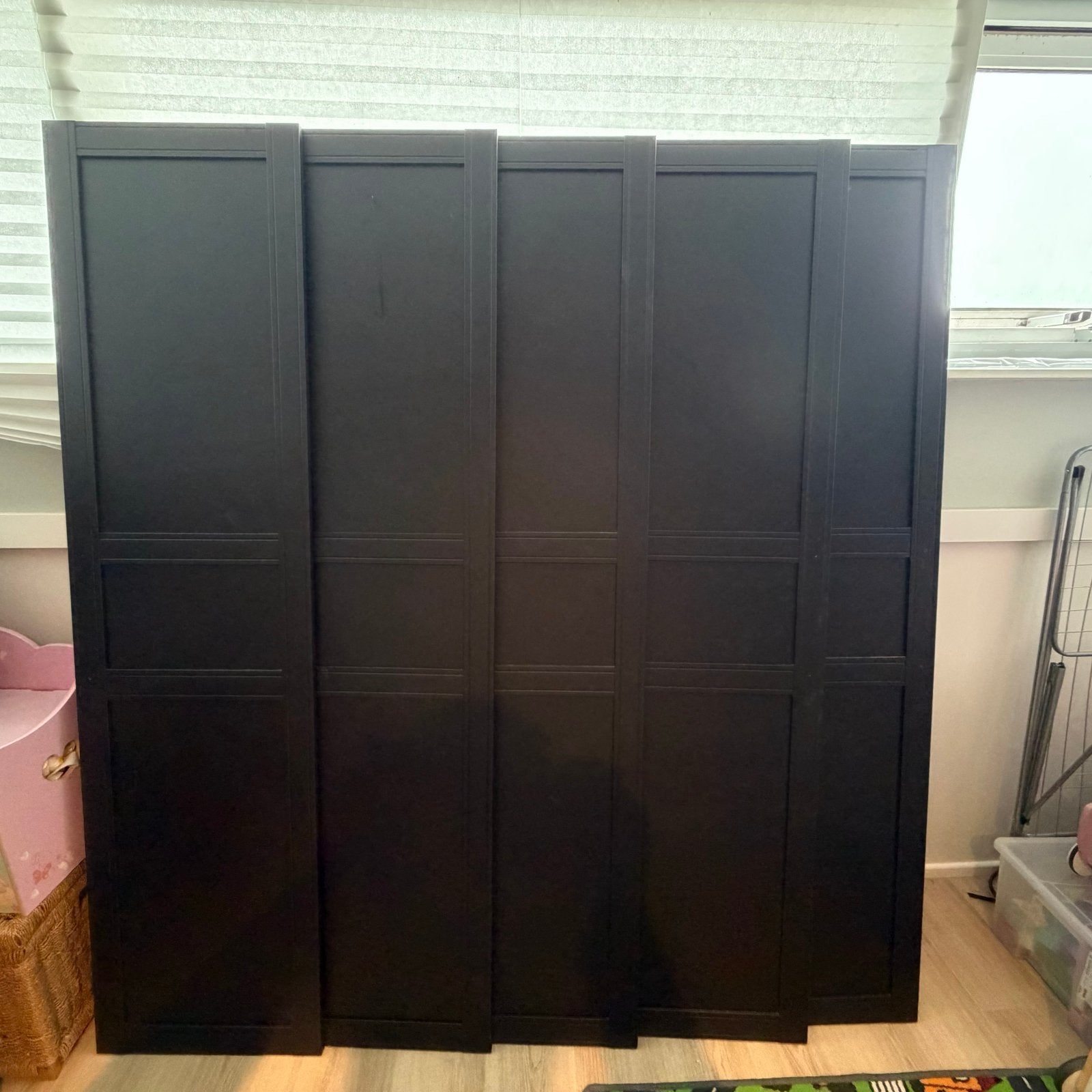 IKEA Flisberget Deuren Antraciet (50x195 cm), Ophalen, Overige materialen, Gebruikt, 50 tot 100 cm