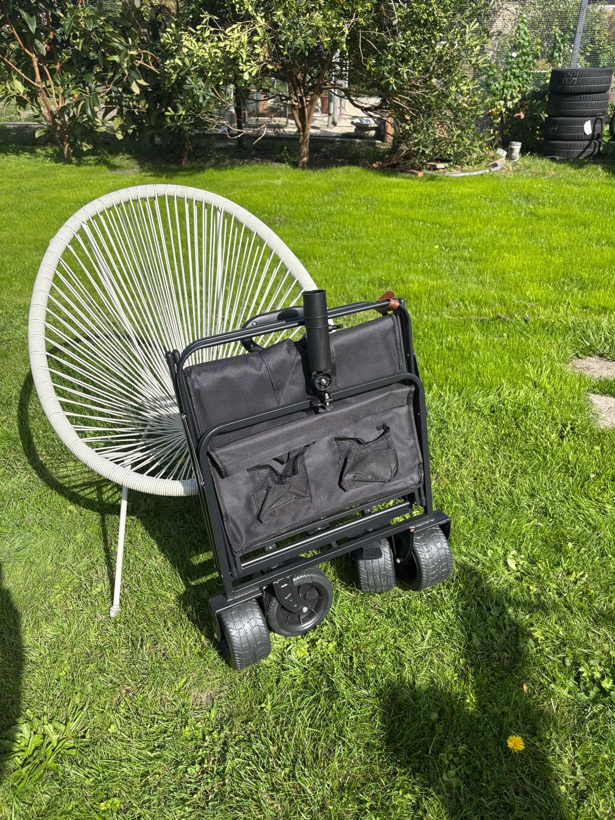 Nieuwe Inklapbare Bolderkar Strandbuddy 100L, Ophalen of Verzenden, Opvouwbaar, Nieuw