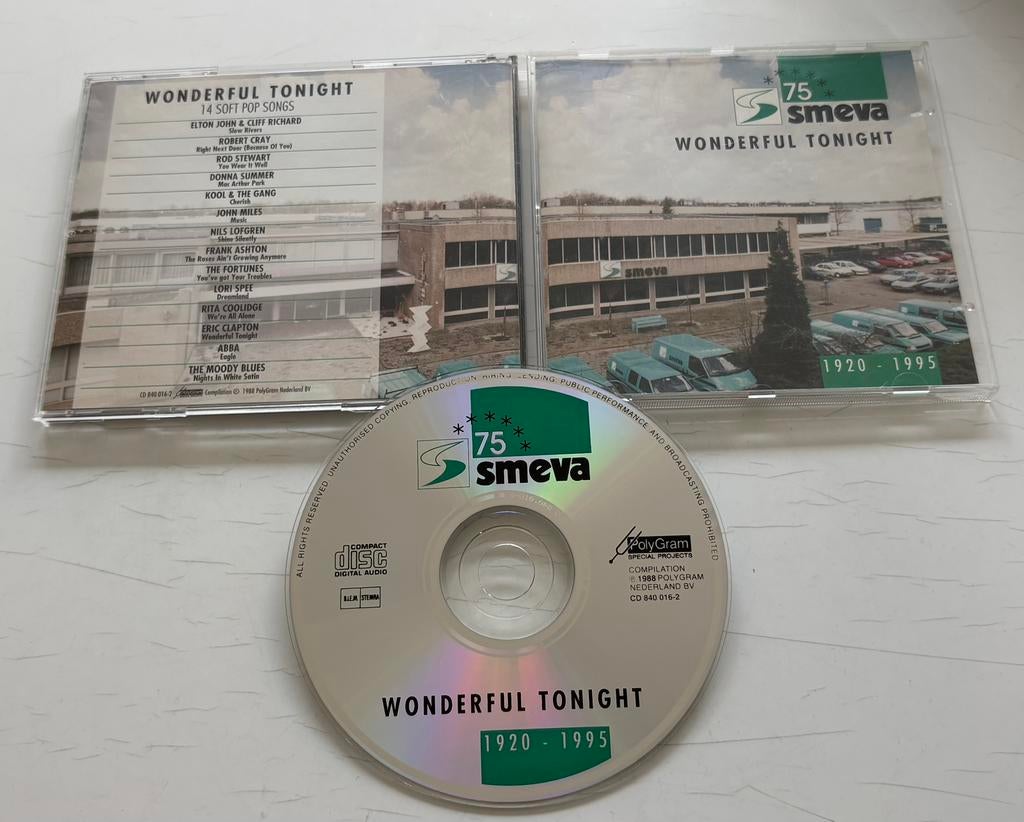 Smeva 75 (1920-1995) - Wonderful tonight (RARE, nieuwstaat), Ophalen of Verzenden, Zo goed als nieuw, Pop