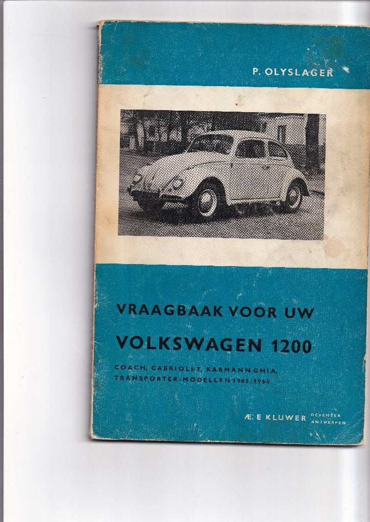 Vraagbaak Volkswagen 1200 1965, Ophalen of Verzenden