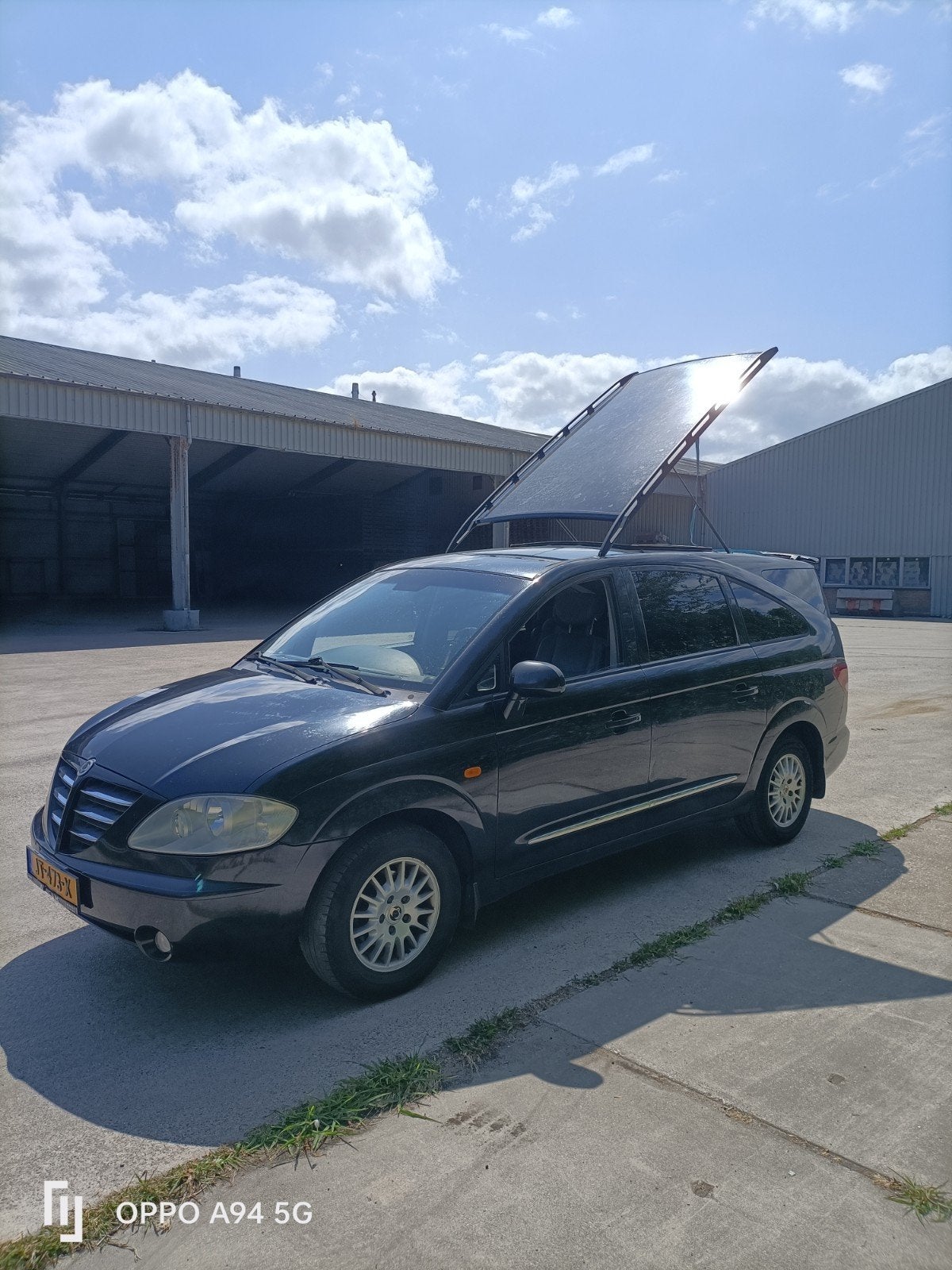 Ssangyong Rodius 7 persoons limousine op camper kenteken, Auto's, Automaat, Zwart, Leder, Diesel