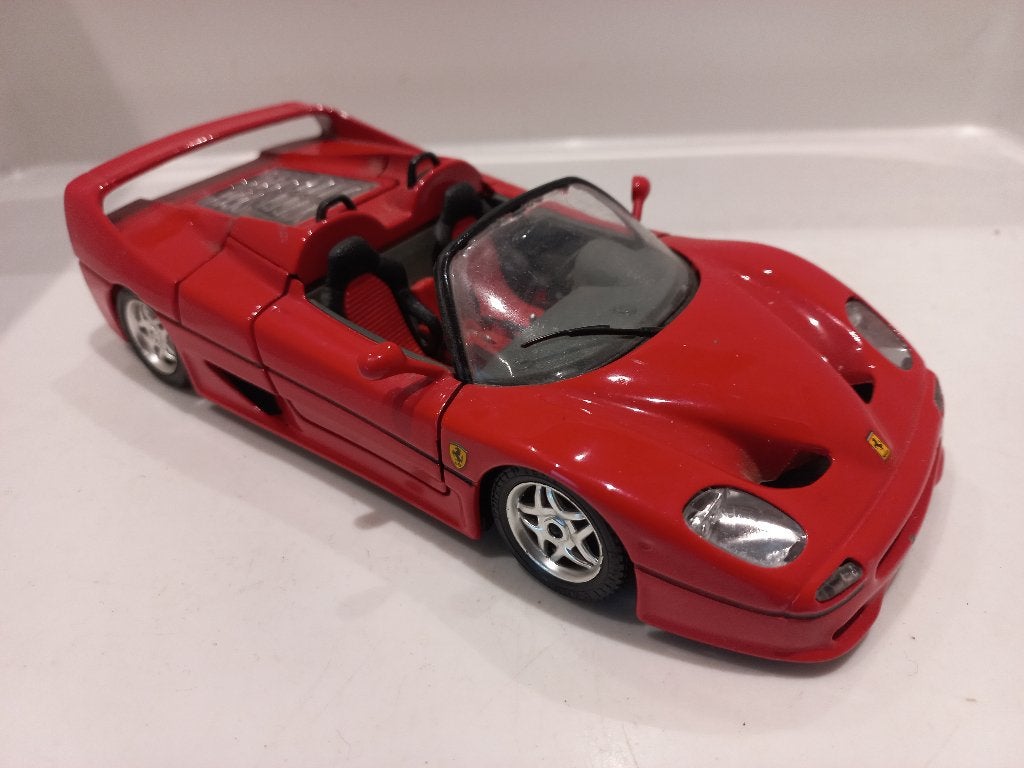 Ferrari F50 Bburago 1:24 modelauto 142, Hobby en Vrije tijd, Ophalen of Verzenden, Zo goed als nieuw, Auto, Bburago