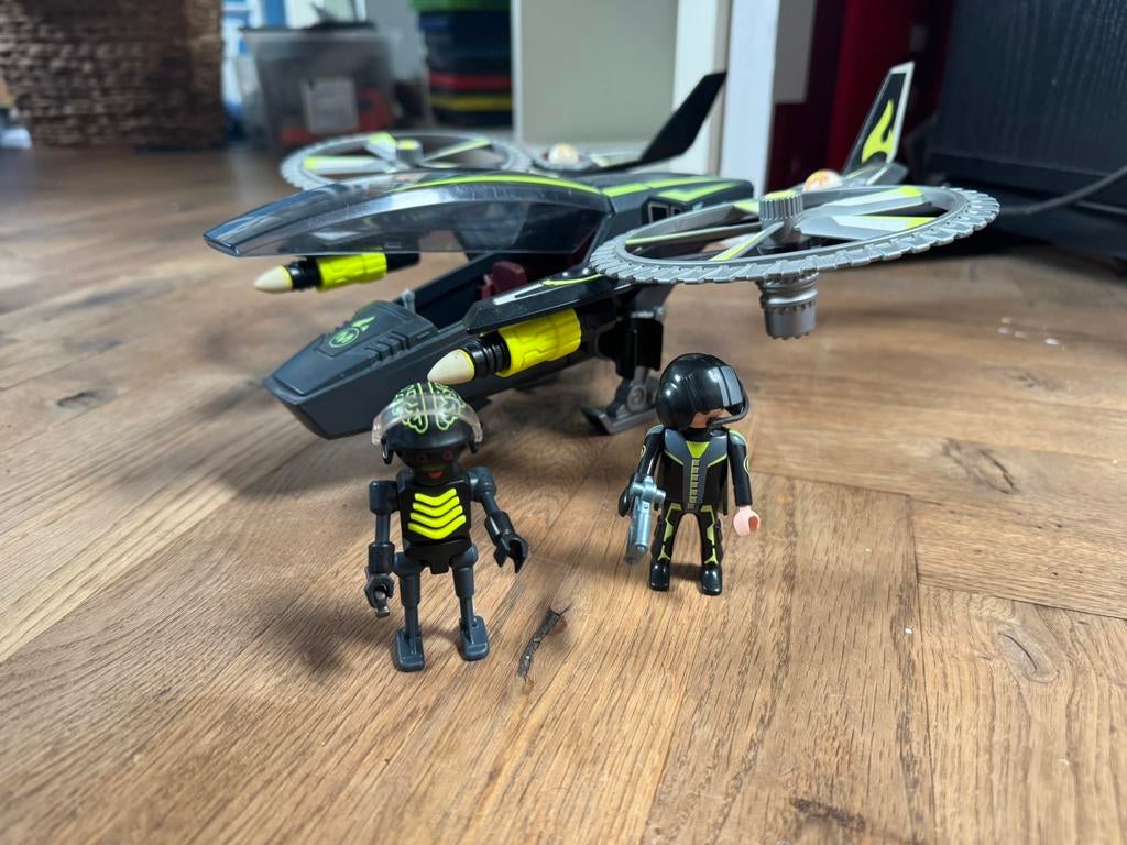 Playmobil 5287. Top Agents Twincopter, Kinderen en Baby's, Speelgoed | Playmobil, Ophalen, Gebruikt, Complete set