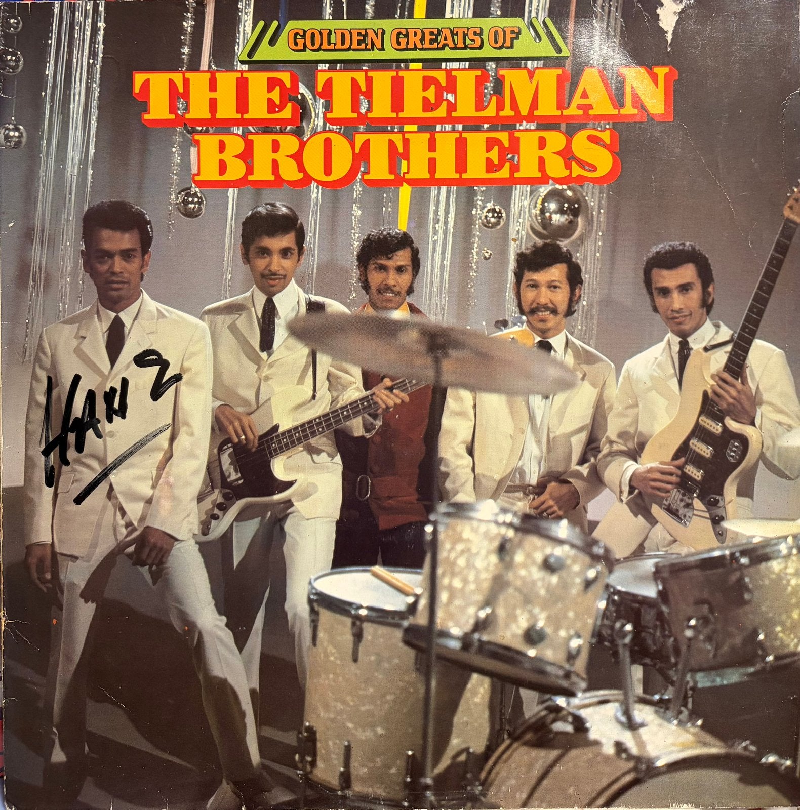 Nederpop LP Tielman Brothers GESIGNEERD!, Gesigneerd, Ophalen of Verzenden, Zo goed als nieuw, 12 inch