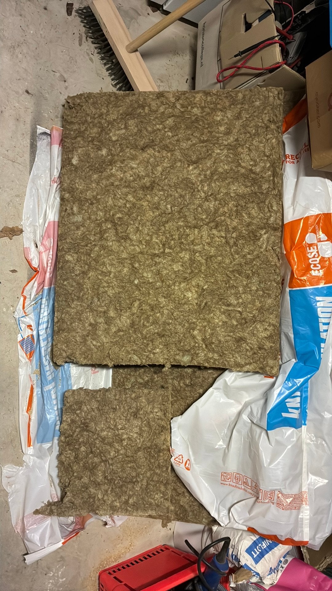 Steenwol 70mm, Ophalen, 4 tot 8 cm, Steenwol, Zo goed als nieuw