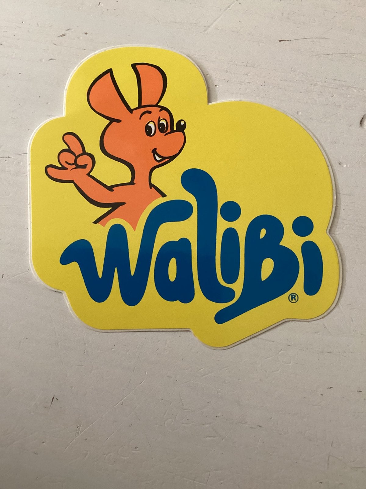 Sticker Walibi, Verzenden, Zo goed als nieuw