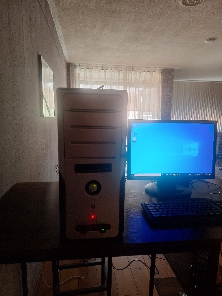 Retro PC Desktop setup, Computers en Software, Desktop Pc's, Ophalen of Verzenden