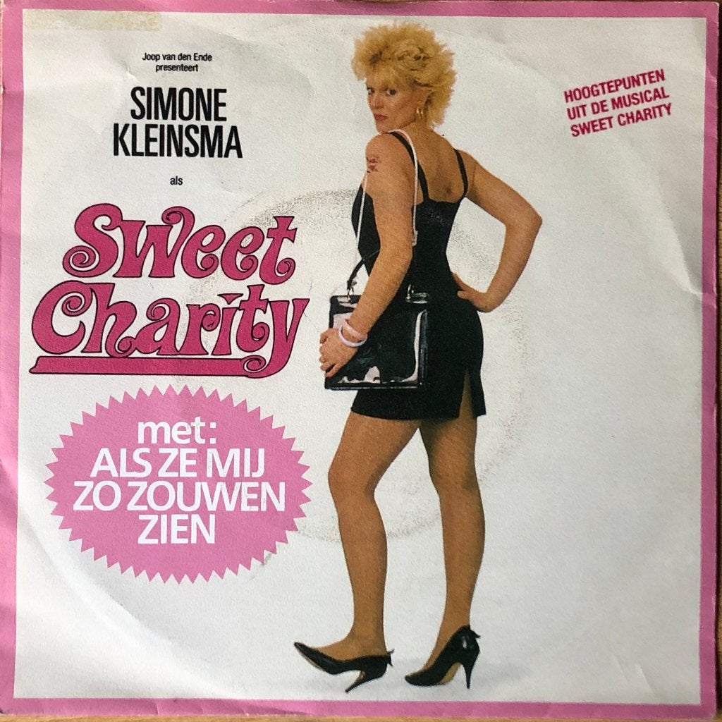1990	Simone Kleinsma	Musical Sweet Charity, Fotohoes, Filmmuziek en Soundtracks, 7 inch, Ophalen of Verzenden