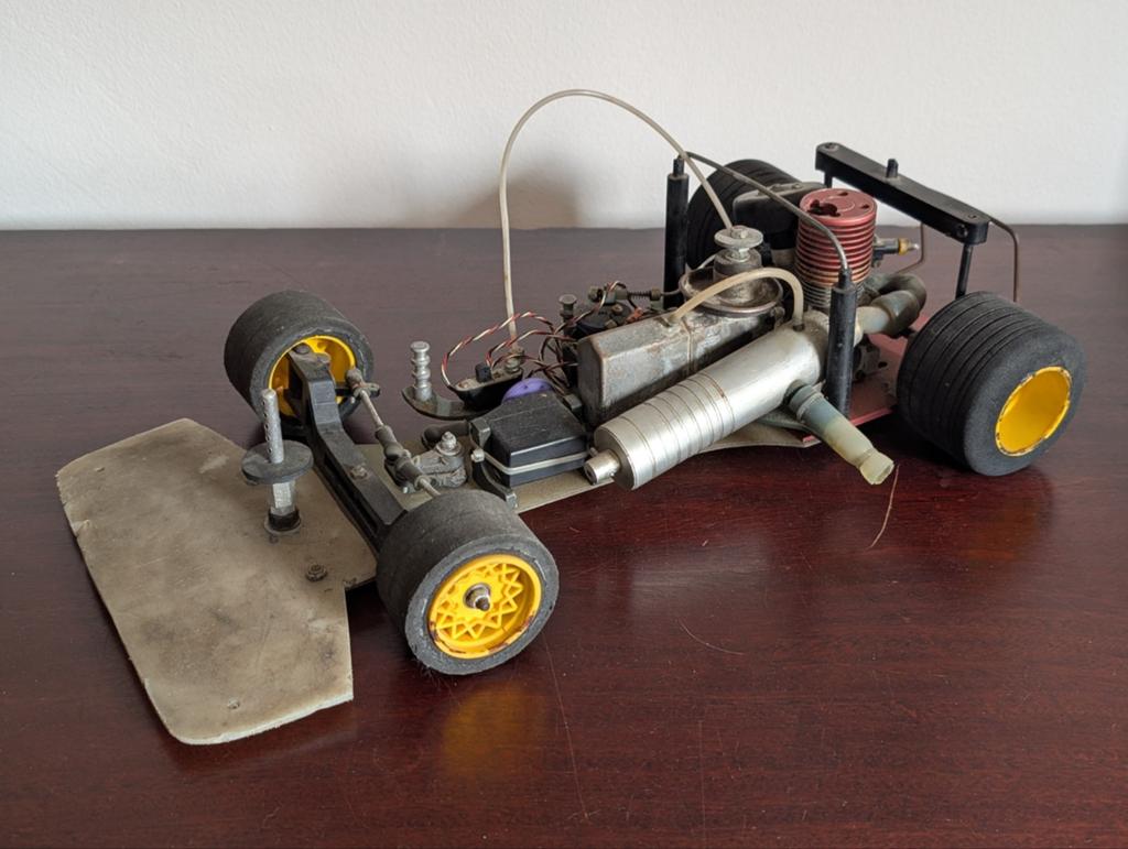 Vintage Serpent Super Pro met onderdelen, Gebruikt, Ophalen of Verzenden, Auto onroad, Nitro