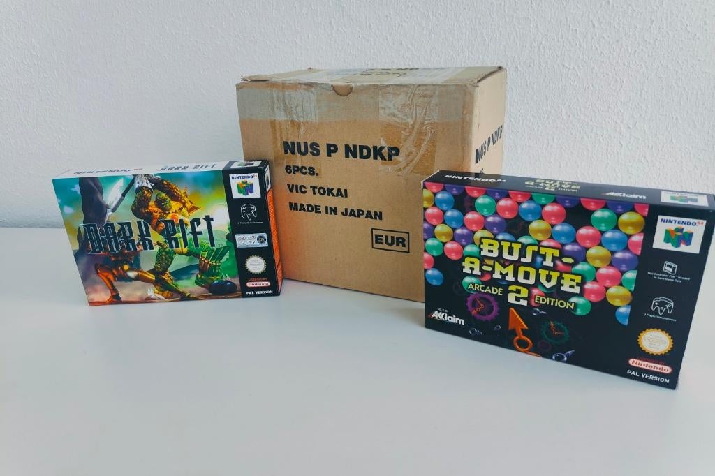 Gloednieuwe Oude Winkelvoorraad Nintendo 64 Games N64, Nintendo, Nintendo, Nintendo, 1 speler