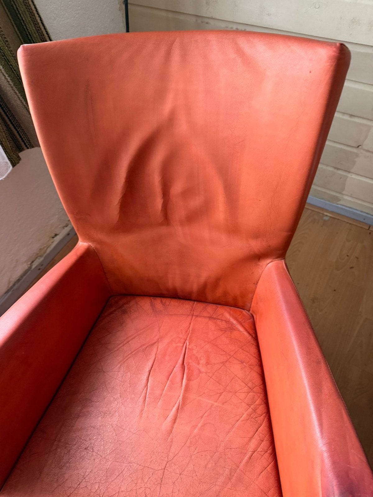 Montis Windy fauteuil  1992, Gebruikt, Ophalen of Verzenden, 50 tot 75 cm, Leer