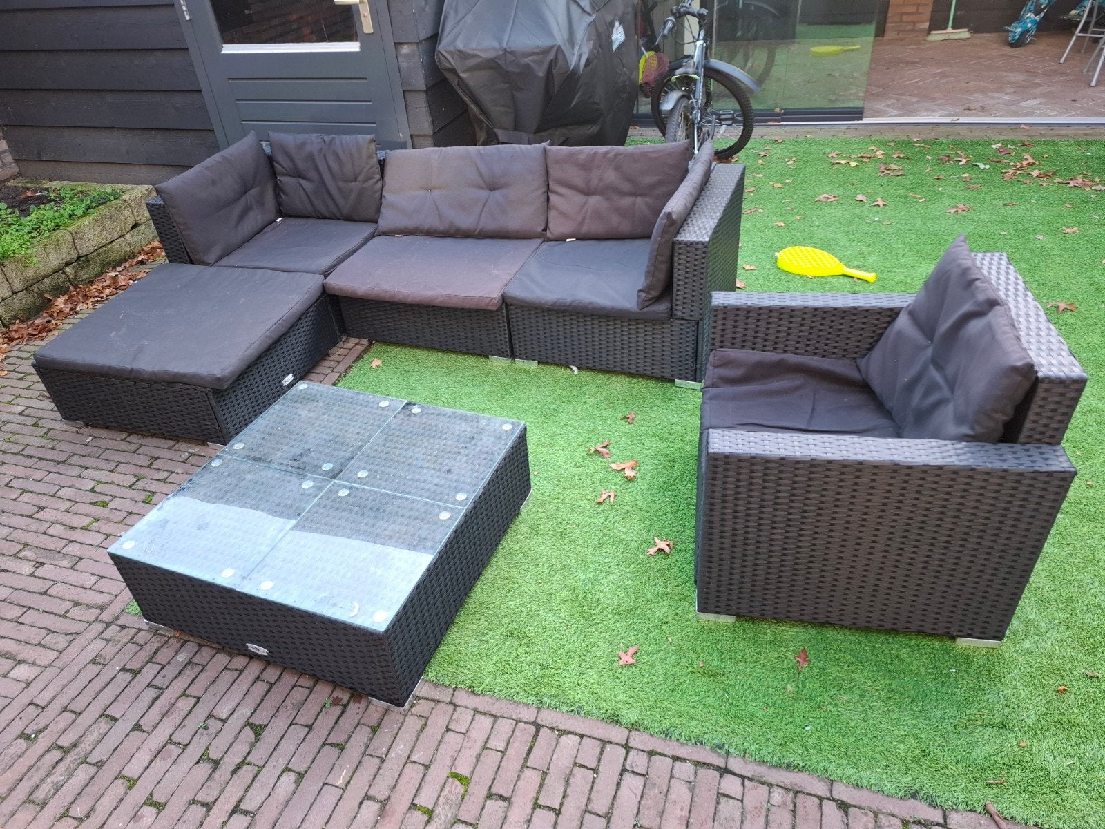 loungeset vida Xl, Ophalen, 4 zitplaatsen, Kunststof, Loungeset