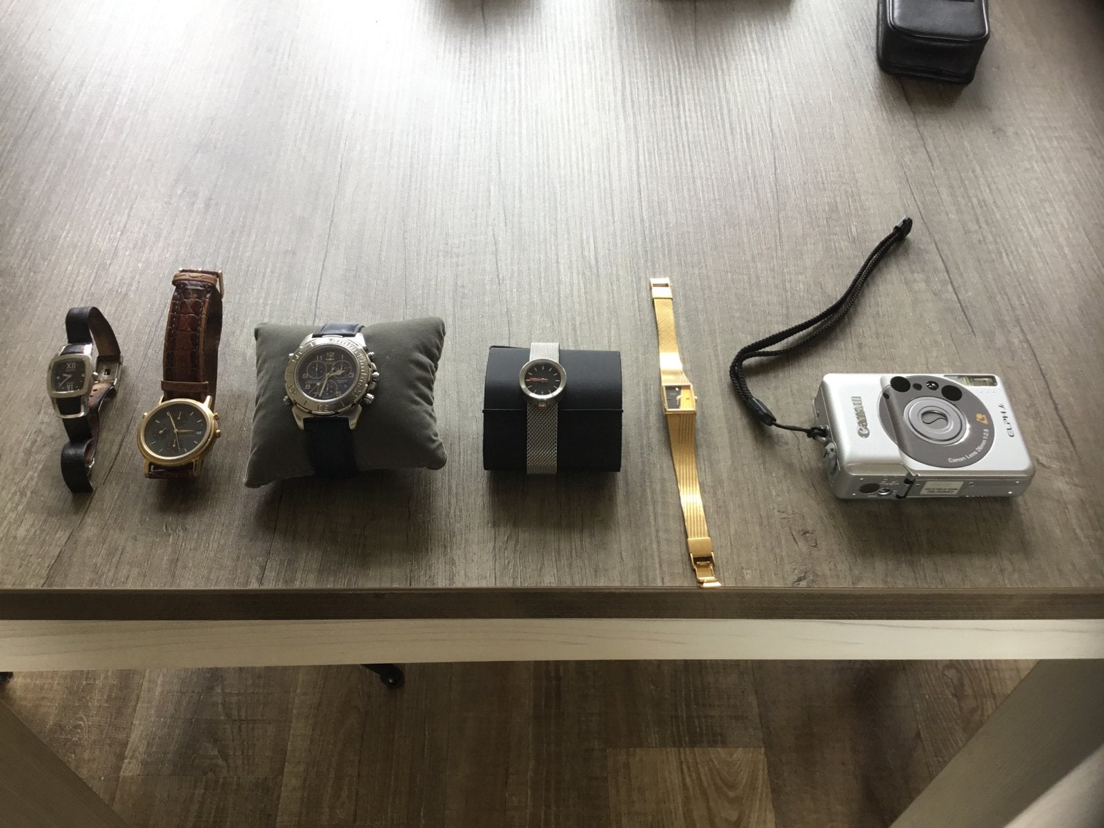 Diverse horloges (dames/heren) en Canon camera, Ophalen of Verzenden, Gebruikt, Polshorloge, Seiko
