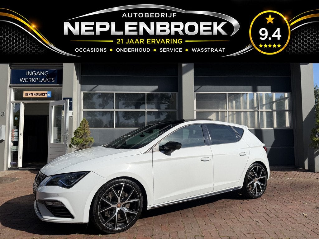 SEAT Leon 2.0 TSI CUPRA Ultimate Edition 290PK KANON SCHUIFD, Auto's, 15 km/l, 4 cilinders, Leon, Wit