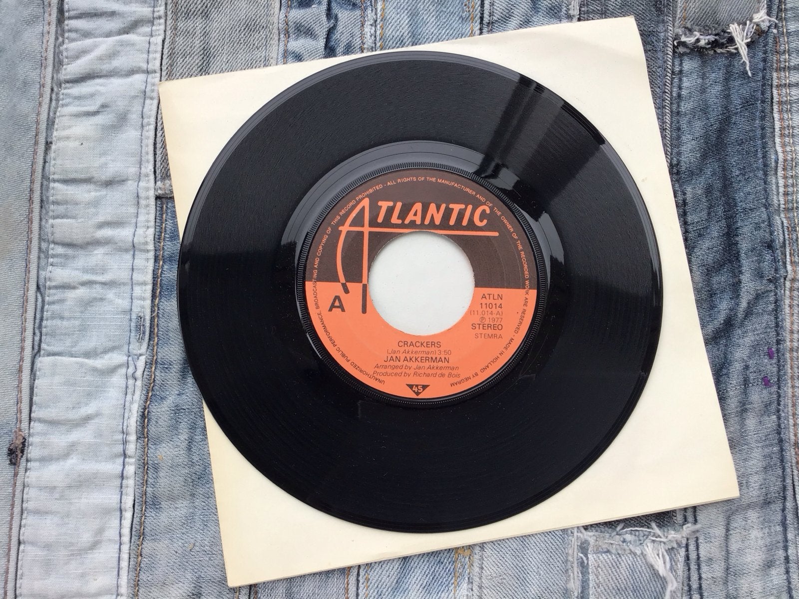 Jan Akkerman - Crackers (7 inch single), Gebruikt, Originele persing, 7 inch, Ophalen of Verzenden