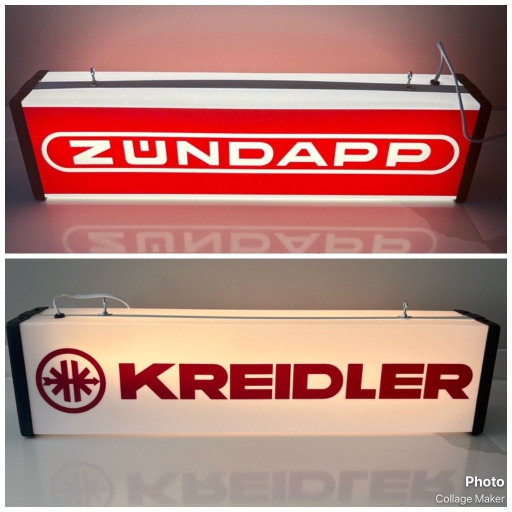 Diverse lichtbakken en reclameobjecten, Verzenden, Zo goed als nieuw, Lichtbak of (neon) lamp