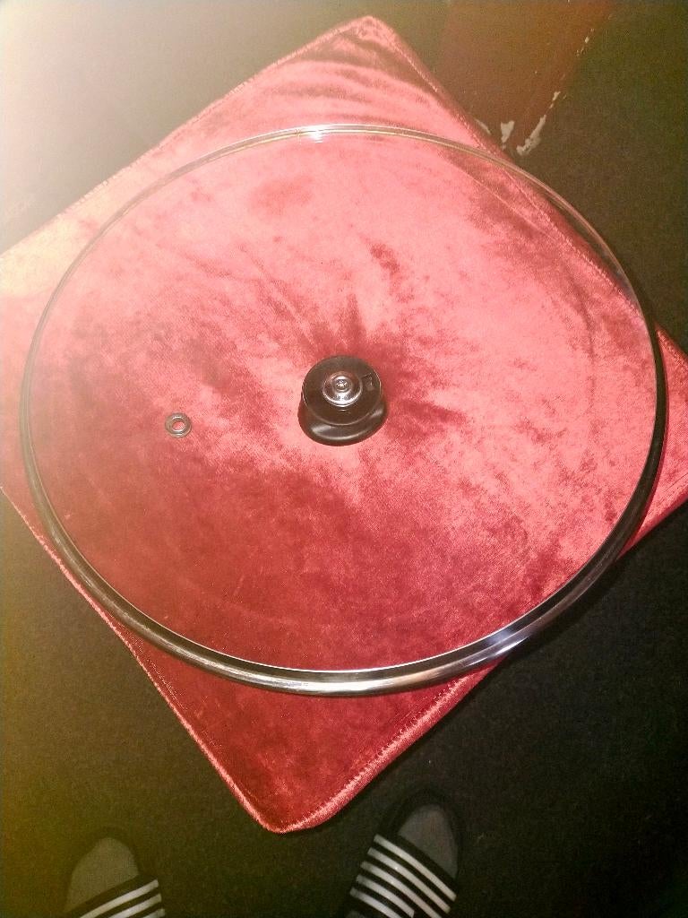 Deksel glas Tefal ø36cm, Huis en Inrichting, Keuken | Potten en Pannen, Ophalen of Verzenden, Zo goed als nieuw, Glas, Wok
