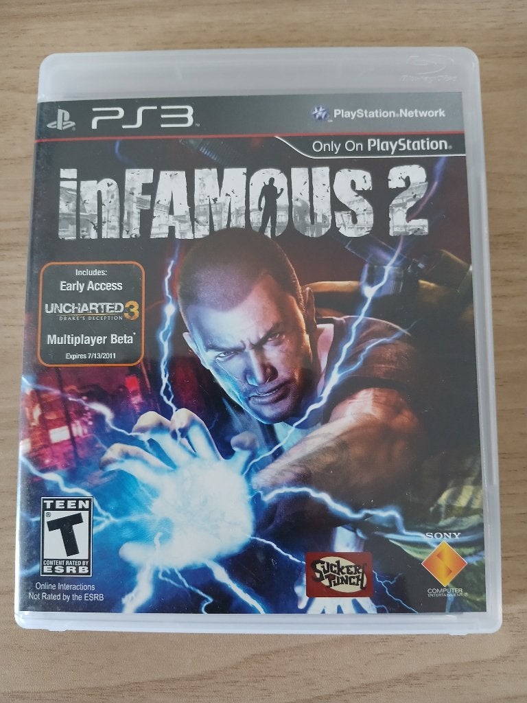 InFamous 2 (NTSC version) (PS3), Avontuur en Actie, Verzenden, 1 speler, Zo goed als nieuw