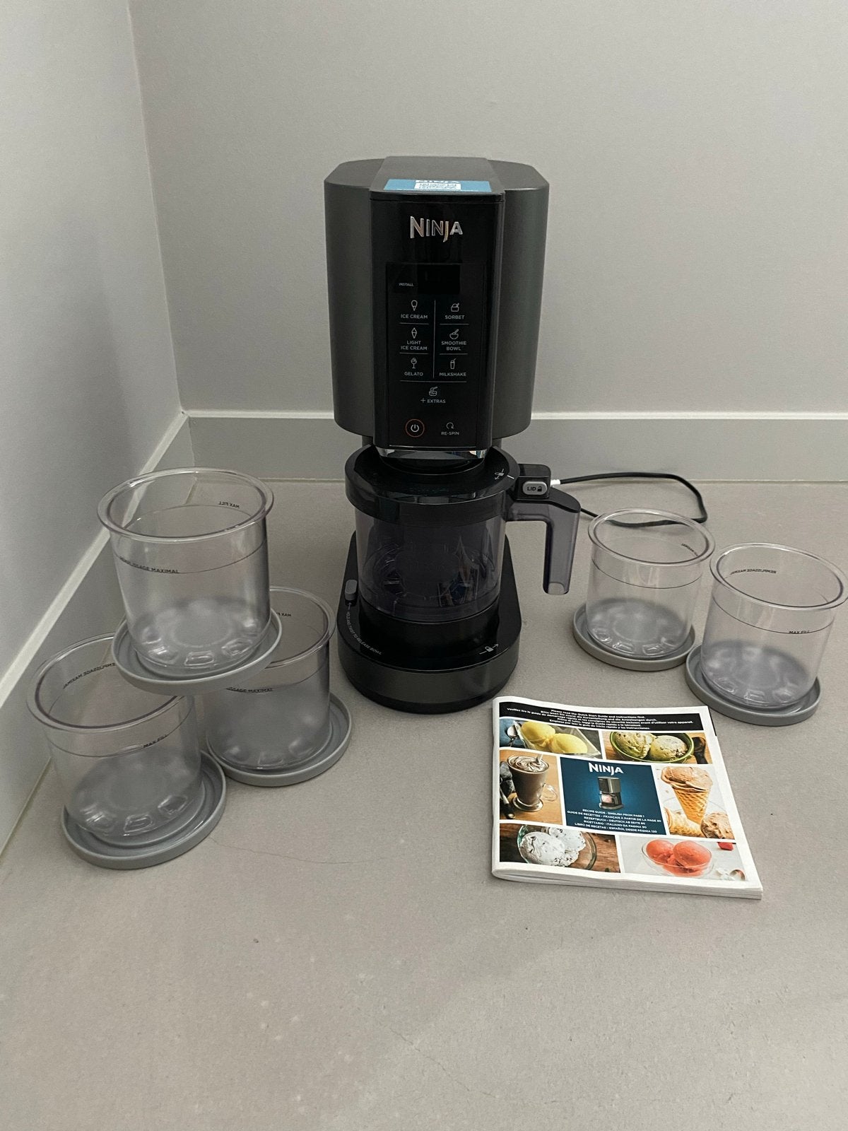 Ninja Creami IJsmachine - Maak je eigen ijs, sorbet en meer!, Ophalen of Verzenden, Zo goed als nieuw