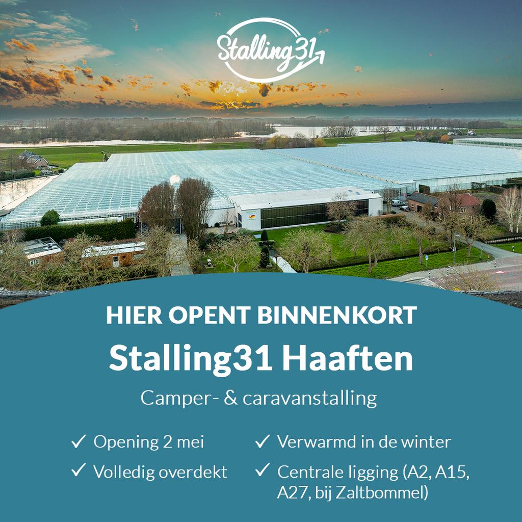 Camperstalling | Caravanstalling | Stalling vouwwagen & boot, Caravans en Kamperen, Caravanstallingen