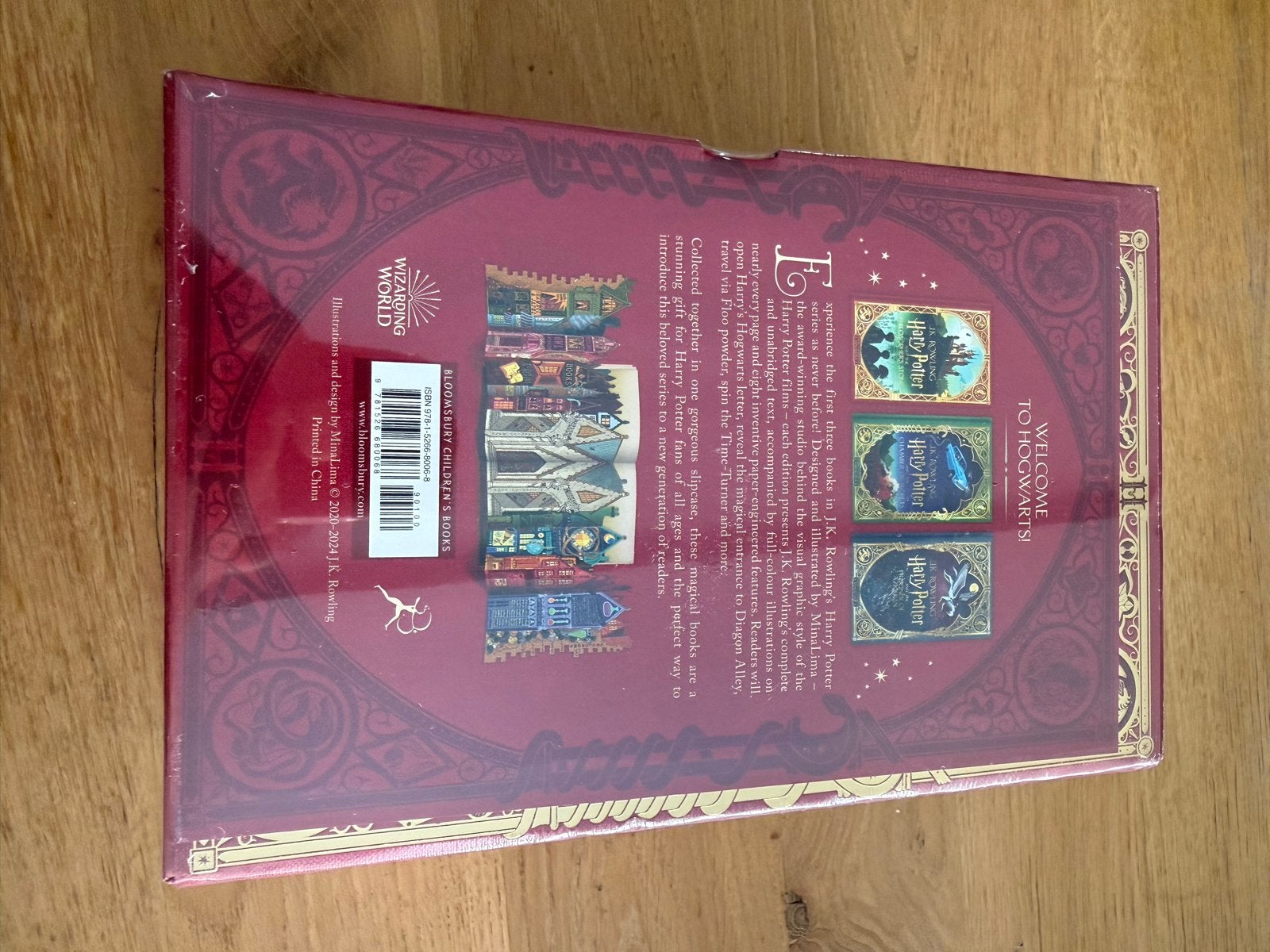 Harry Potter Minalima Deel 1 t/m 3 Boxset - Nieuw, Boeken, Ophalen of Verzenden, Nieuw