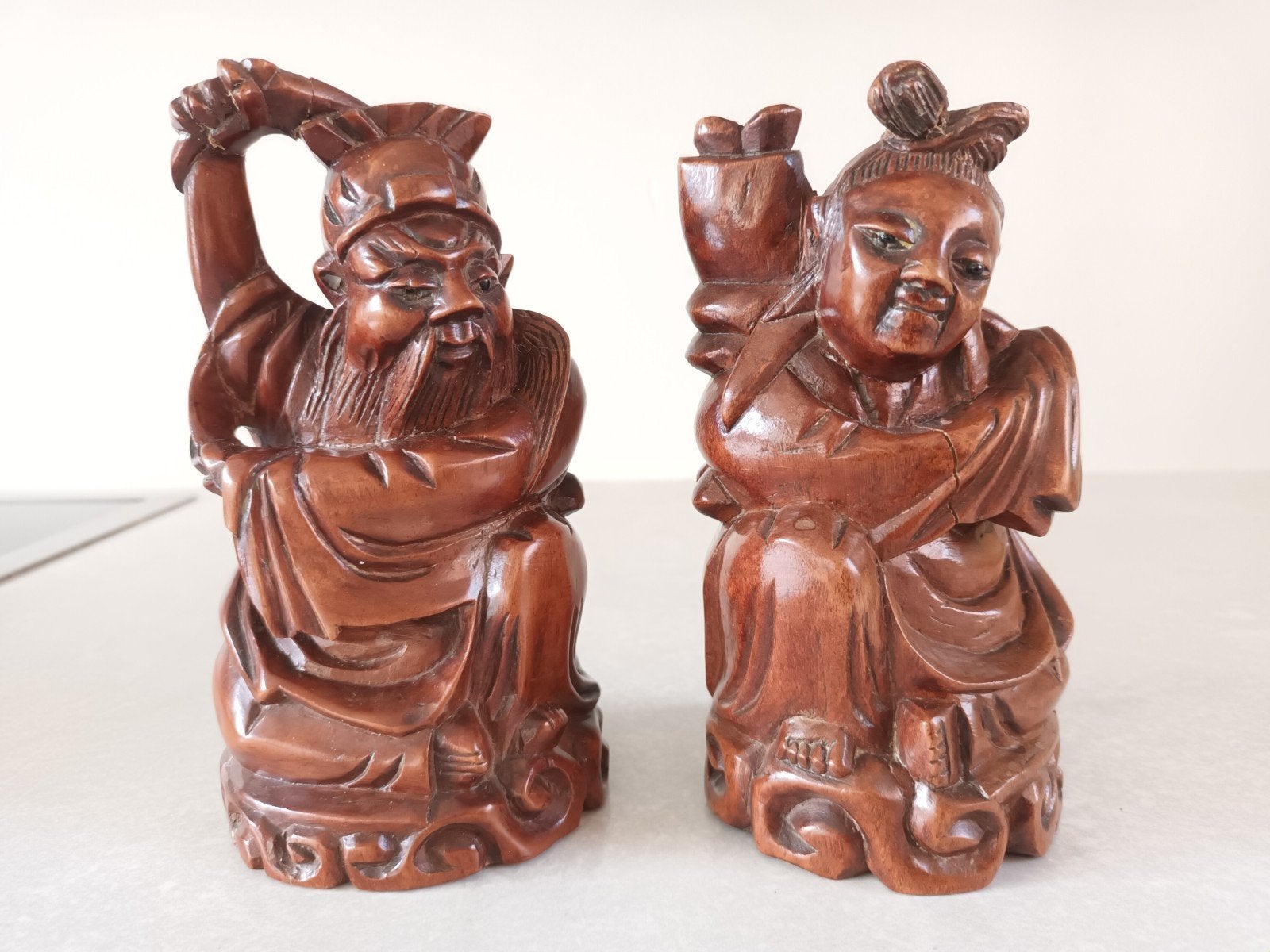Houten Talla China Madera, Antiek en Kunst, Kunst | Beelden en Houtsnijwerken, Ophalen of Verzenden