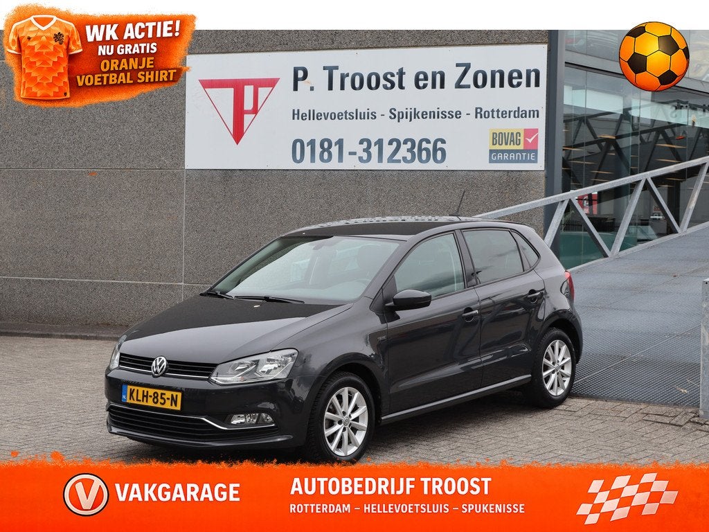 Volkswagen Polo 1.2 TSI BlueMotion Highline Cruise control/C, Auto's, Volkswagen, Voorwielaandrijving, 12 maanden, Stof, Gebruikt