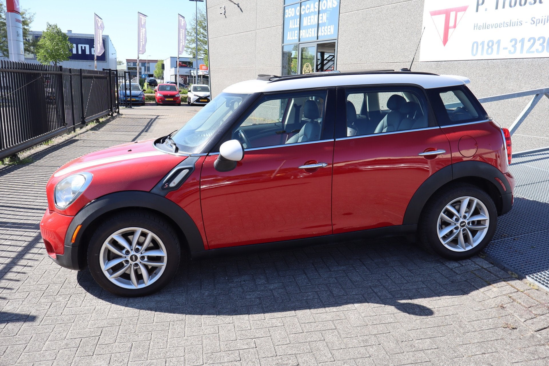 MINI Countryman 1.6 Cooper S ALL4 Chili Automaat! Panoramada, Auto's, Gebruikt, Leder, Vierwielaandrijving, 184 pk