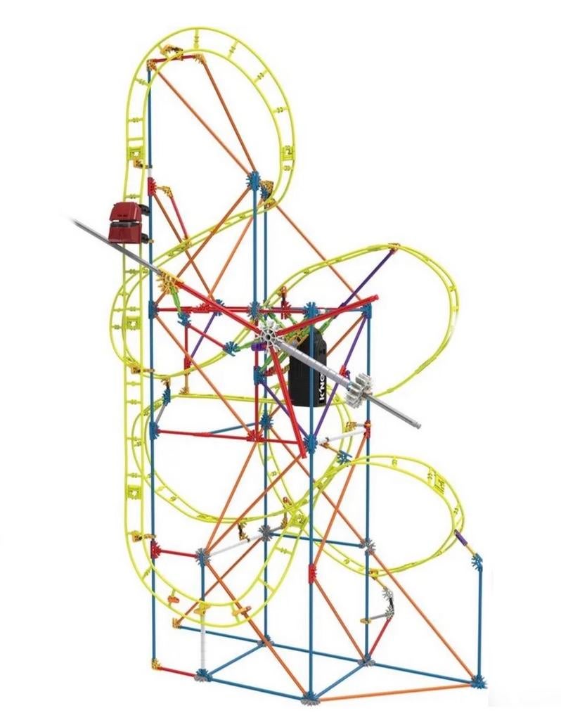 K'nex Thrill Rides Clock Work Achtbaan, Ophalen of Verzenden, Gebruikt, K'nex