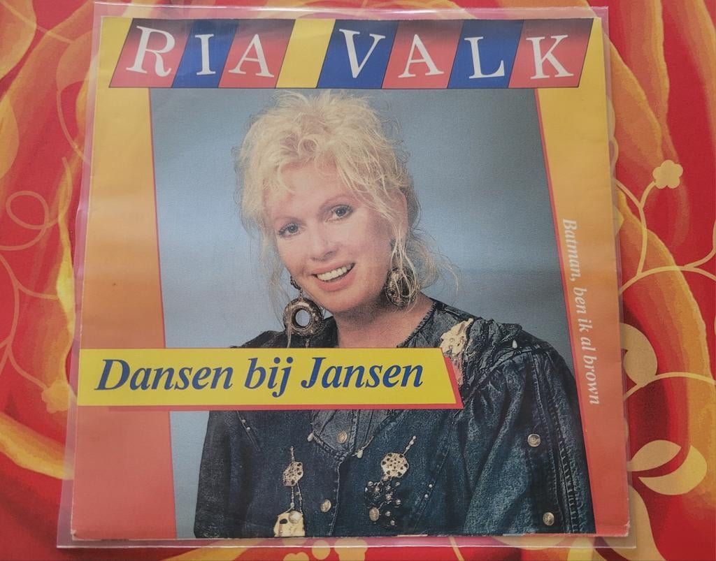 Ria Valk - Dansen bij Jansen, Ophalen, Zo goed als nieuw, Overige formaten, Levenslied of Smartlap