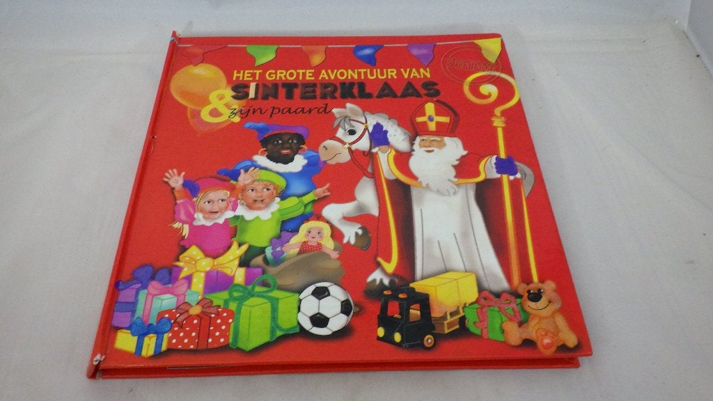 boek: Het grote avontuur van Sinterklaas en zijn paard, Ophalen of Verzenden, Gebruikt