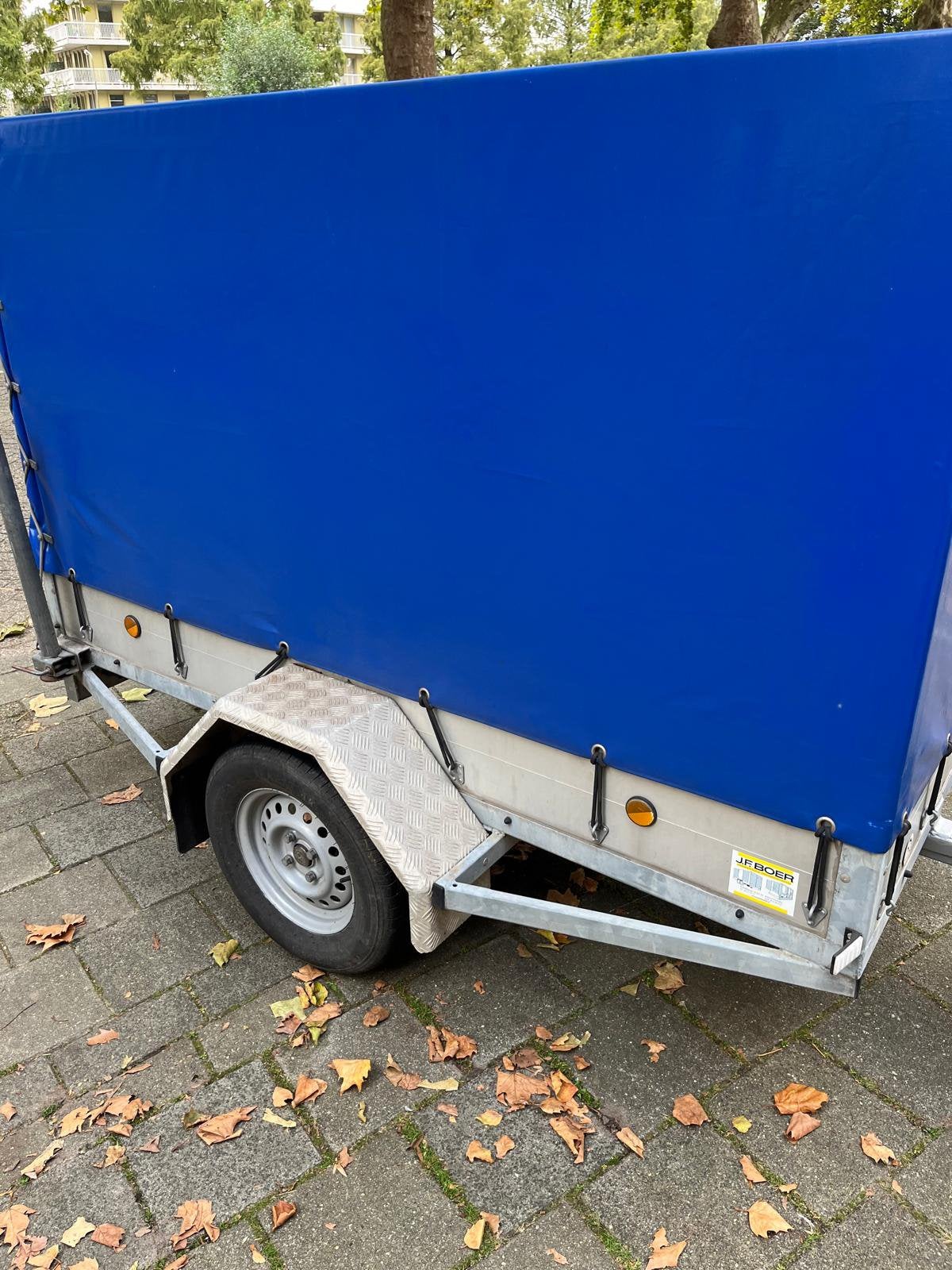 Huif aanhanger koopje als nieuw !!!, Auto diversen, Ophalen of Verzenden, Zo goed als nieuw