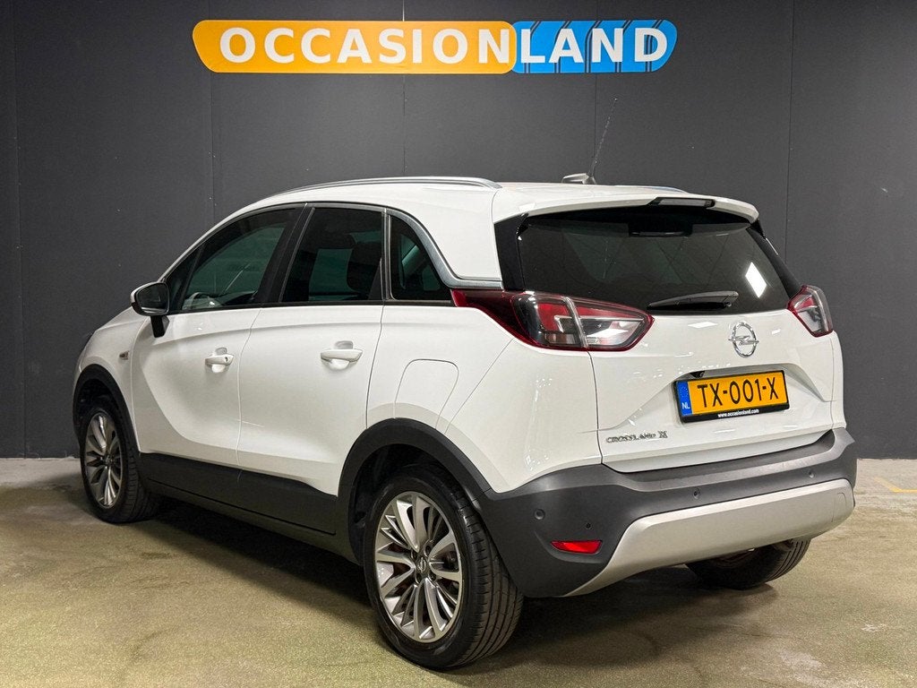 Opel Crossland X 1.2 Turbo Online Edition|PANO|360CAM|KEYLES, Auto's, Opel, 840 kg, Gebruikt, Leder en Stof, Wit