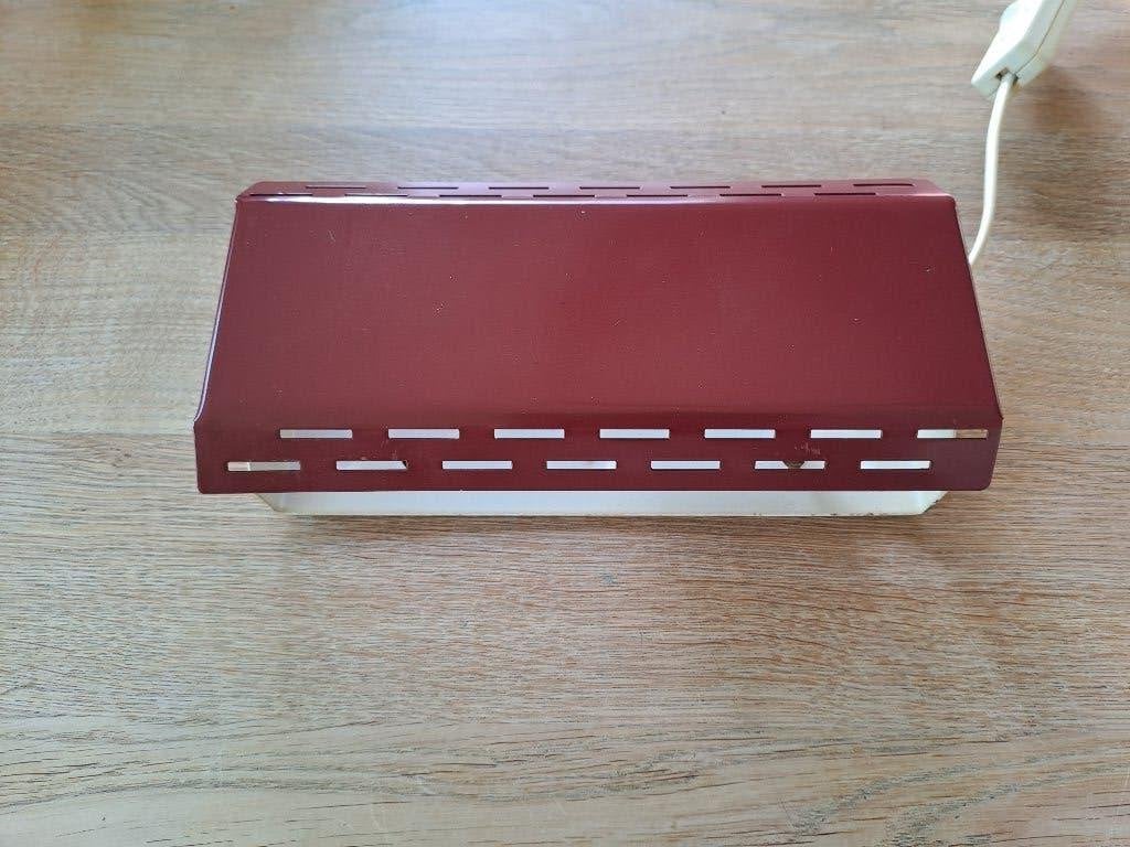 LAMPJE. VINTED., Gebruikt, Rood, Bedlamp, Ophalen of Verzenden