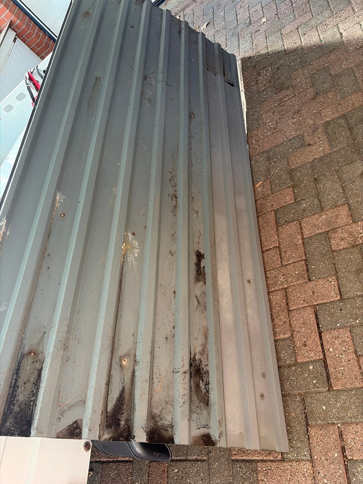 Gebruikte golfplaten voor dak of wand, Ophalen, Gebruikt, 5 tot 10 m², Golfplaat